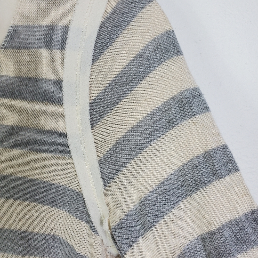 REWIND STRIPED LACE BACK DETAIL TOP - Picture 3 of 6